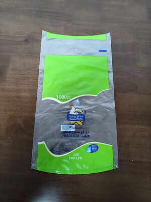 Logo Baskısını Özelleştir Şeffaf Isıyla Daralan Dondurulmuş Tavuk Torbaları