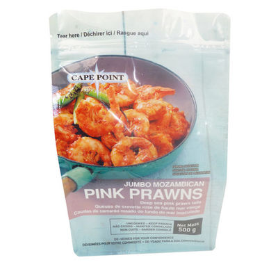 Kingred Custom 500g Stand Up Zipper Bag Nem Dayanıklı Isı Döşeme Paket Çantası