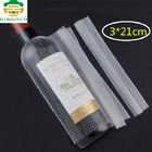 Kırmızı Şarap Esnek Plastik Hasır Çanta 21 * 3cm Kırılmaz Toksik Olmayan