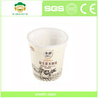 Gıda Sınıfı PP PLA Plastik Yoğurt Bardakları 300ml Dondurma Kabı Sızıntı Yok