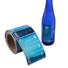 Şarap Suyu Bira Baskılı Şişe Etiketleri Suya Dayanıklı PVC PET Kendinden Yapışkanlı Etiket