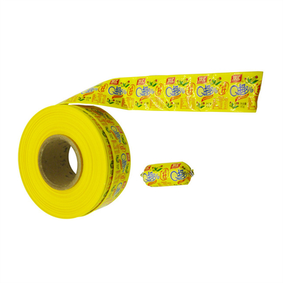 40mm kalibreli logo fleksografi, sosisler için plastik sosis kabuğu baskı