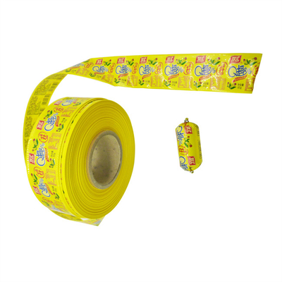 40mm kalibreli logo fleksografi, sosisler için plastik sosis kabuğu baskı