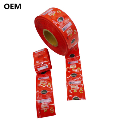 Kırmızı sentetik plastik sosis kılıfı 20mm-160mm