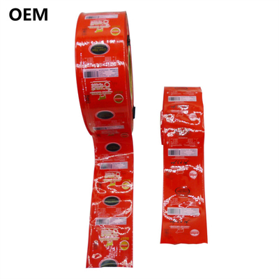 Kırmızı sentetik plastik sosis kılıfı 20mm-160mm