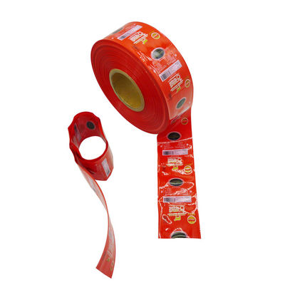 Kingred High Shrink Renkli Flexography Baskı Naylon Sosis Küresi Ev yapımı