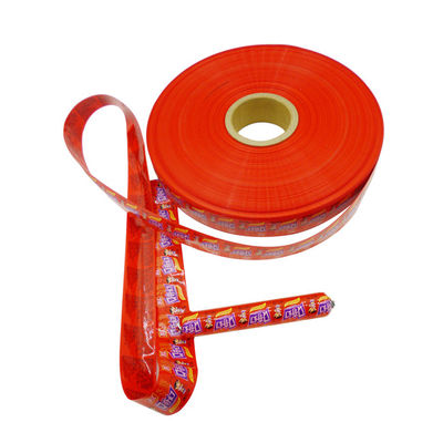 Kingred High Shrink Renkli Flexography Baskı Naylon Sosis Küresi Ev yapımı