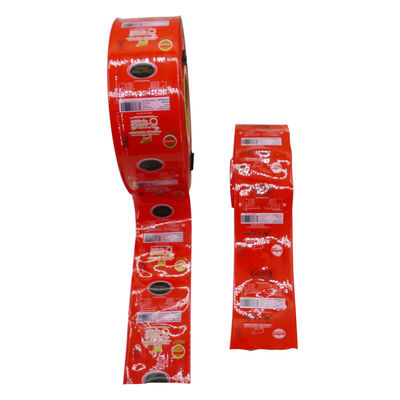 Kingred High Shrink Renkli Flexography Baskı Naylon Sosis Küresi Ev yapımı