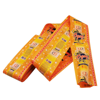Özel Logo Flexography Online Baskı Alışveriş Et Sosis Kabuk