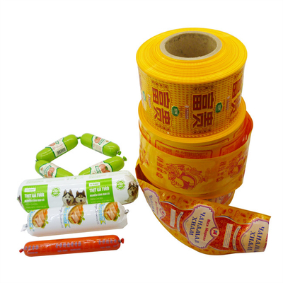 Özel Logo Flexography Online Baskı Alışveriş Et Sosis Kabuk