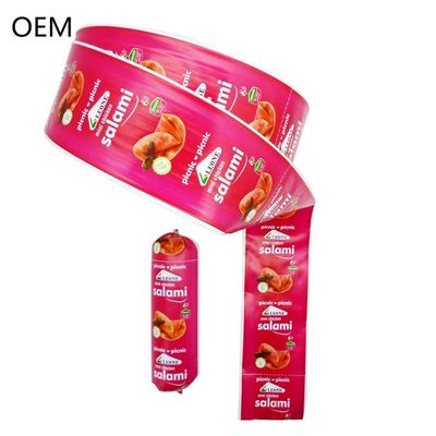 Kingred Yüksek Kaliteli Toptan Kolay Soyulabilir Viyana Sosis Plastik Muhafazalar OEM