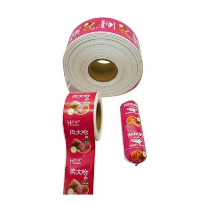 Kingred 60mm Roll Sosis Rengi Kokusuz Plastik Kürsü Özel Fleksografi Baskı
