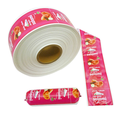 60mm rulo sosis rengi kılıf kokusuz plastik kılıf özel fleksografi baskı kılıf