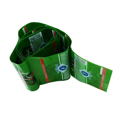 Ucuz plastik kabuk öğle yemeği eti OEM logosu fleksografi baskı sosis renk kabuk