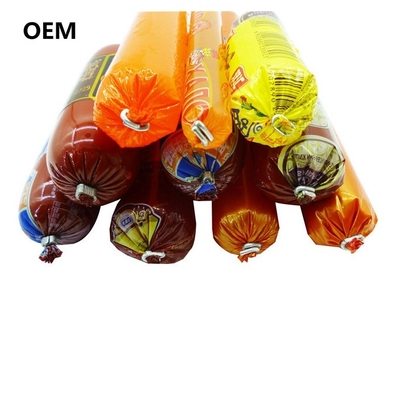 5 Katman Ko-ekstrüzyon Plastik Sosis Kaplamaları Kokusuz Dayanıklı doku