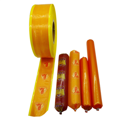 OEM sosis ambalajı kabı yiyebilir kaliteli plastik olmayan renkli kabı özel marka LOGO