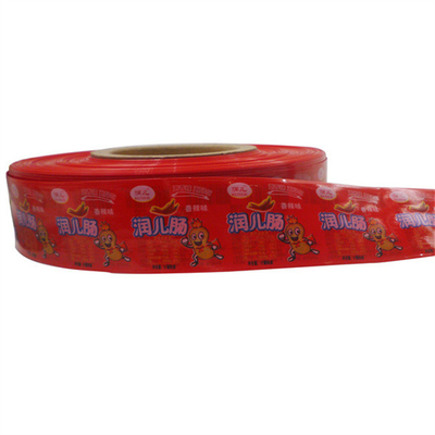 Özel Baskı Gıda Kaliteli Plastik Polyamide Sosis Kabuk jambon Sosis Paket Kabuk