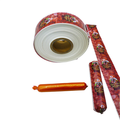 Sosis Kaplamaları Sosis için renkli basılı plastik jambon kaplamaları