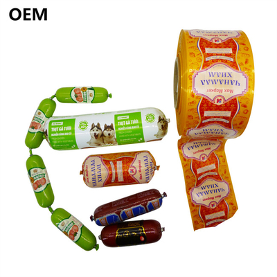 OEM Logo Yazdırılmış Gıda Sınıfı Buharlı Yemek Sosisi Et İçeriği
