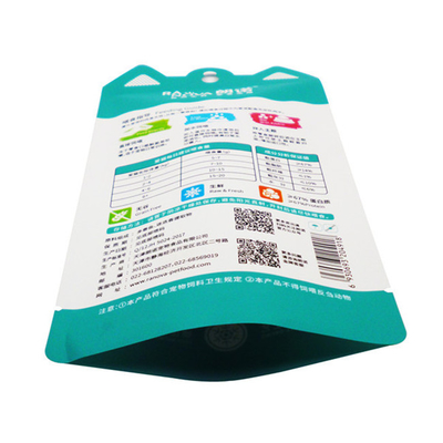 Kediler için gıdalar Dondurma kuru etleri Paketleme poşetleri Plastik dikilip kapatma poşetleri Nem karşıtı ambalajlar