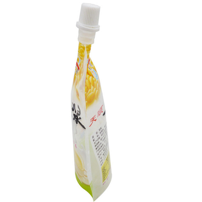 Meyve suyu içeceği ambalaj torbası bağımsız plastik ambalaj OEM baskı marka logosu