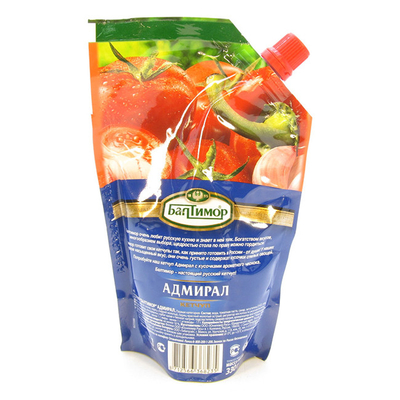 Özel domates pastası plastik torba kendi kendine duran torba dijital baskı marka logosu düşük fiyat toptan