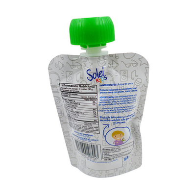 Özel Taşınabilir Tekrar Kullanılabilir Meyve Suları İçecekler Çili Sos Domates Ketçap Torbalar Dik Plastik Sıvı Ambalaj Çubuklar