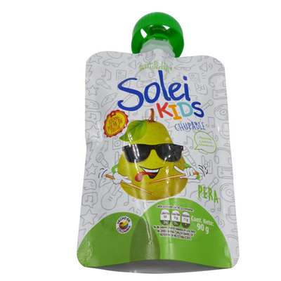 Özel Taşınabilir Tekrar Kullanılabilir Meyve Suları İçecekler Çili Sos Domates Ketçap Torbalar Dik Plastik Sıvı Ambalaj Çubuklar