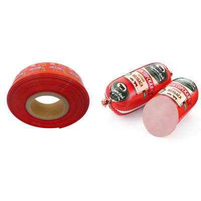 Gıda İşleme için Kingred Çin Plastik Sosis Kılıfları Fleksografi Baskı