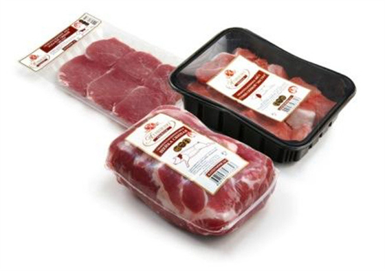 Şeffaf Naylon Plastik Delicatessen Depolama Çantası Vakum Et Yiyecek Paketi Açık Isı Sızdırmazlık Torbası