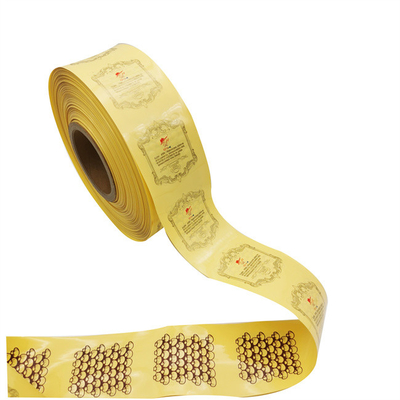 Suyla kaynatılmış sosis Plastik kaplamalar Özel Logo Polyamide basılı sosis kaplamaları