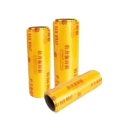 Toptan Bulut Karşıtı Yiyecek Kaliteli Parlak Renkli PVC Film Meyve