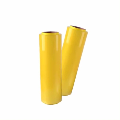 Yüksek Güçlü Gıda Sınıfı Şeffaf Renkli PVC Gıdalar İçin Yapışkan Film