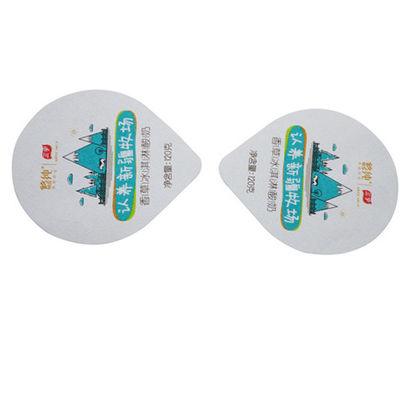 Kingred yuvarlak 95mm gıda sınıfı ölçekli kesilmiş kapaqlar sızıntıya dayanıklı geri dönüştürülebilir kapağı filmi