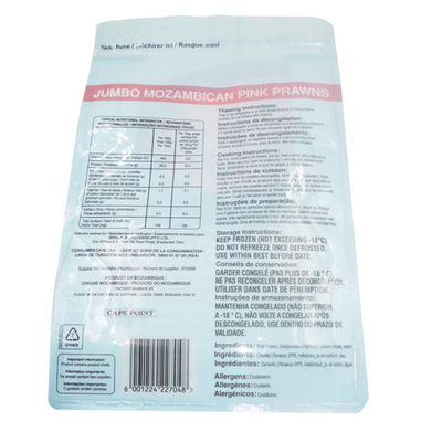 Kingred Custom 500g Stand Up Zipper Bag Nem Dayanıklı Isı Döşeme Paket Çantası