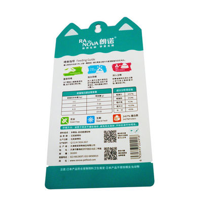 Kingred Karikatür Stand Up Zipper Bags with Window Food Snack Packaging Bag OEM