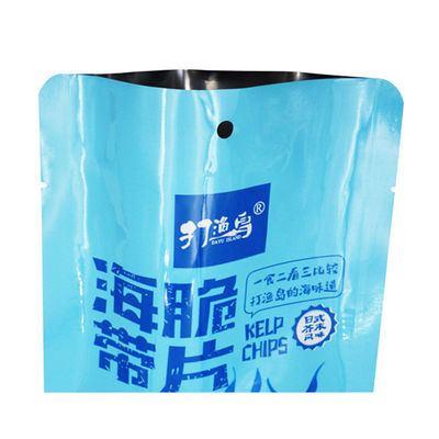Kingred 500g Stand Up Pocket Zipper ve Hang Hole'lu Gıda Paketleme Malzemeleri