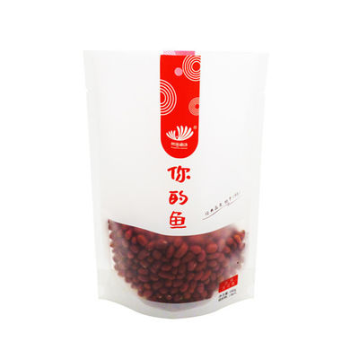 Kingred Biyo-degradasyonlu Ayağa Çanta Açık Pencere Çay Kahve Atıştırmalık Paketleme Torbası
