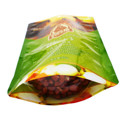Moisture Proof Resealable Food Bag with Customized Color for Premium Roasted Peanuts Stand Up Pouch