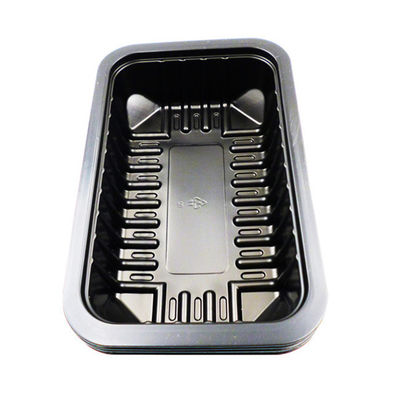 Modifiye Atmosfer Paketleme MAP Tek Kullanımlık Yemek Tepsileri 40mm 60mm derinlik