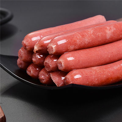 FDA ve HALAL sertifikalı kollajen kabukları 15 metre uzunluğunda ve dumanlı sosisler için üstün duman geçirgenliği ile