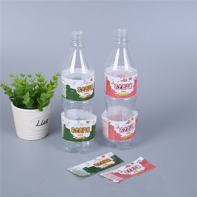 OEM ODM Baskılı Şişe Etiketleri Şişeler için PP Shrink Sleeve Etiketleri