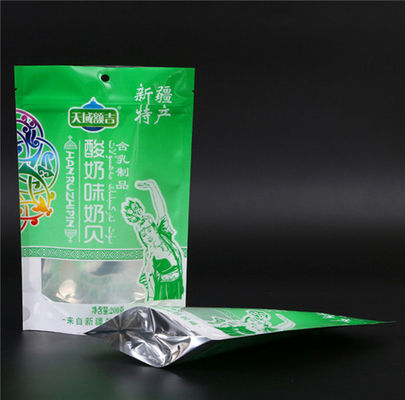 Vakum Shrink 200g Pencereli Stand Up Fermuarlı Kese Çantalar
