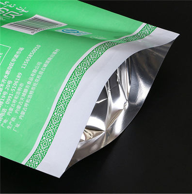 Vakum Shrink 200g Pencereli Stand Up Fermuarlı Kese Çantalar