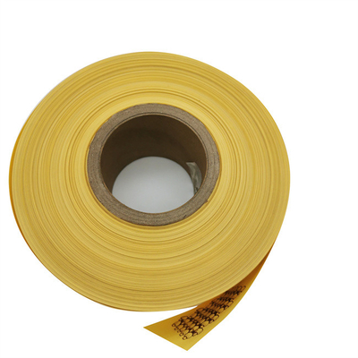 Kokusuz Sarı Dayanıklı Baskılı Plastik Sosis Kılıfları