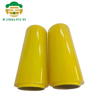 Gıda sınıfı Parlak Renkli PVC Gıda Paketleme Filmi Taze Gıdalar İçin